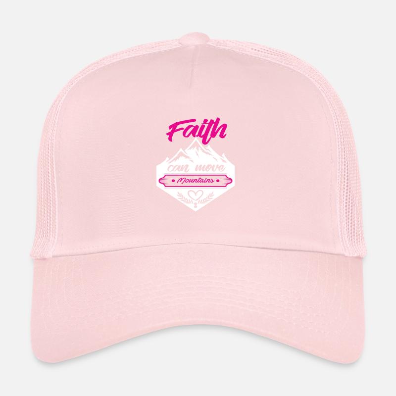 bibelvers glaube berge Trucker Cap