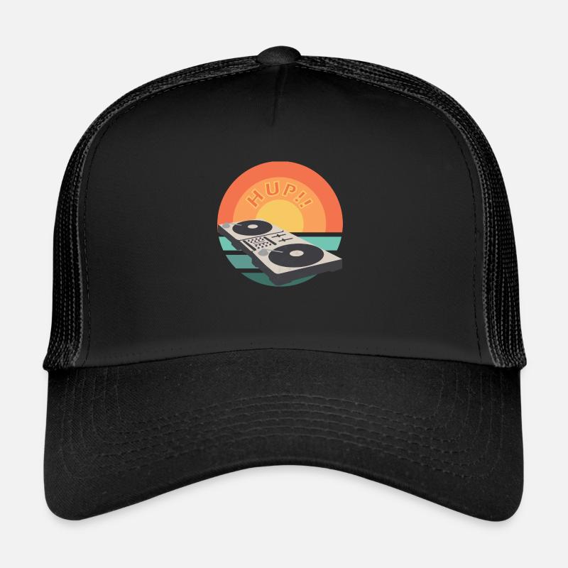 Mischpult SunSet DJ Mixer - Trucker Cap - Schwarz/Schwarz