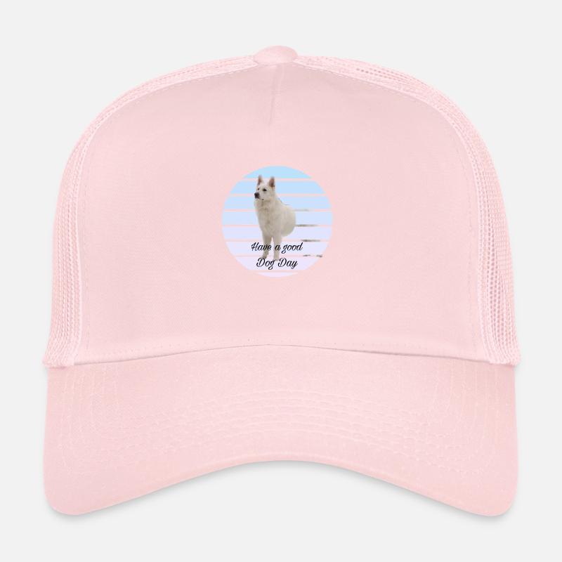 Shepard blanc Casquette trucker 