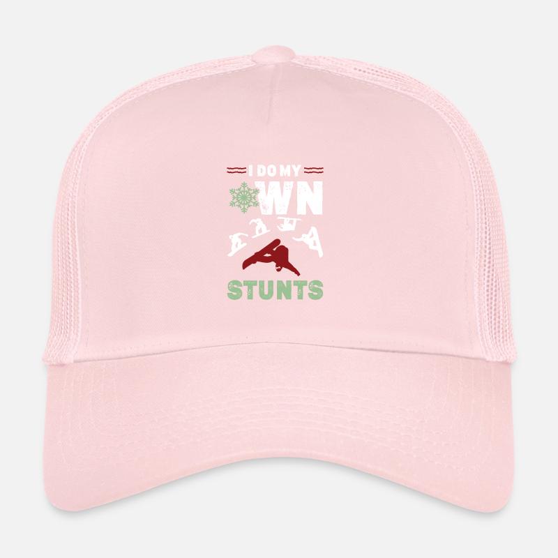 Snowboard Stunt Trucker Cap