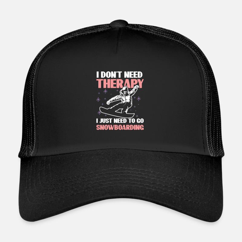 snowboarding therapie Trucker Cap