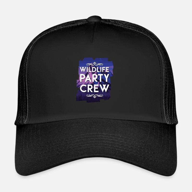 Équipage de la fête de la faune Casquette trucker 