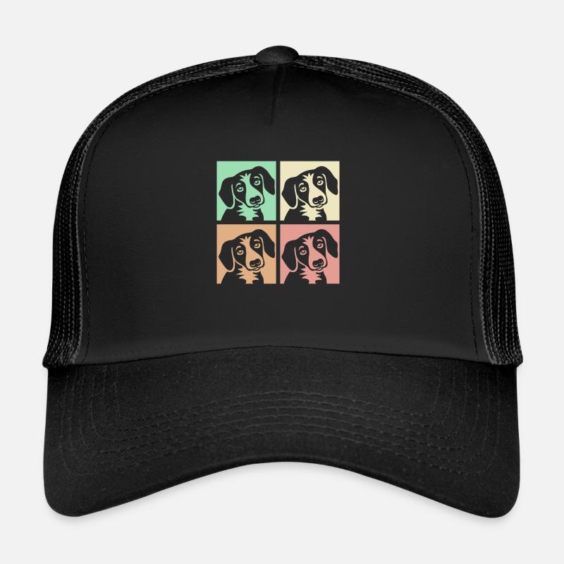 chien Casquette trucker 