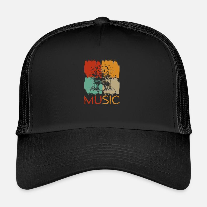 Schlagzeug Schlagzeuger Schlagzeug Schlagzeuger Trucker Cap