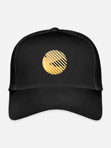 T-shirt Holiday Beach Holiday Summer Sun Cadeau - Casquette trucker  - noir/noir - Devant