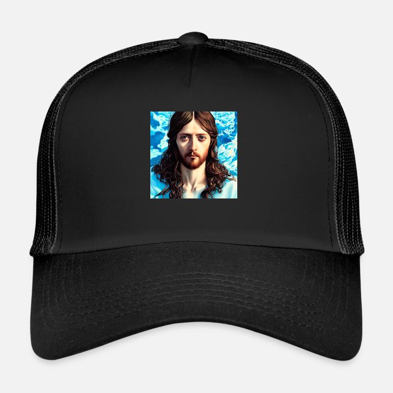 Portrait de Jésus-Christ Casquette trucker 