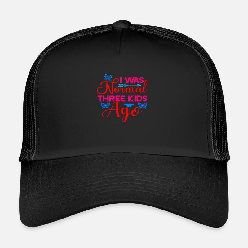 Mumie - Trucker Cap - Schwarz/Schwarz