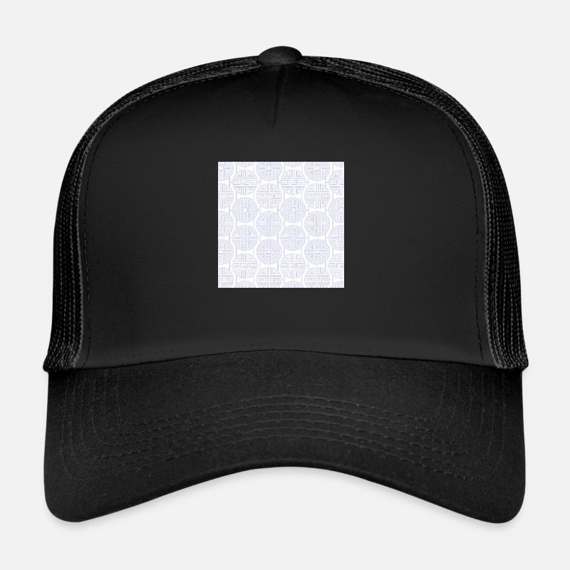 Chinesisches Muster Trucker Cap