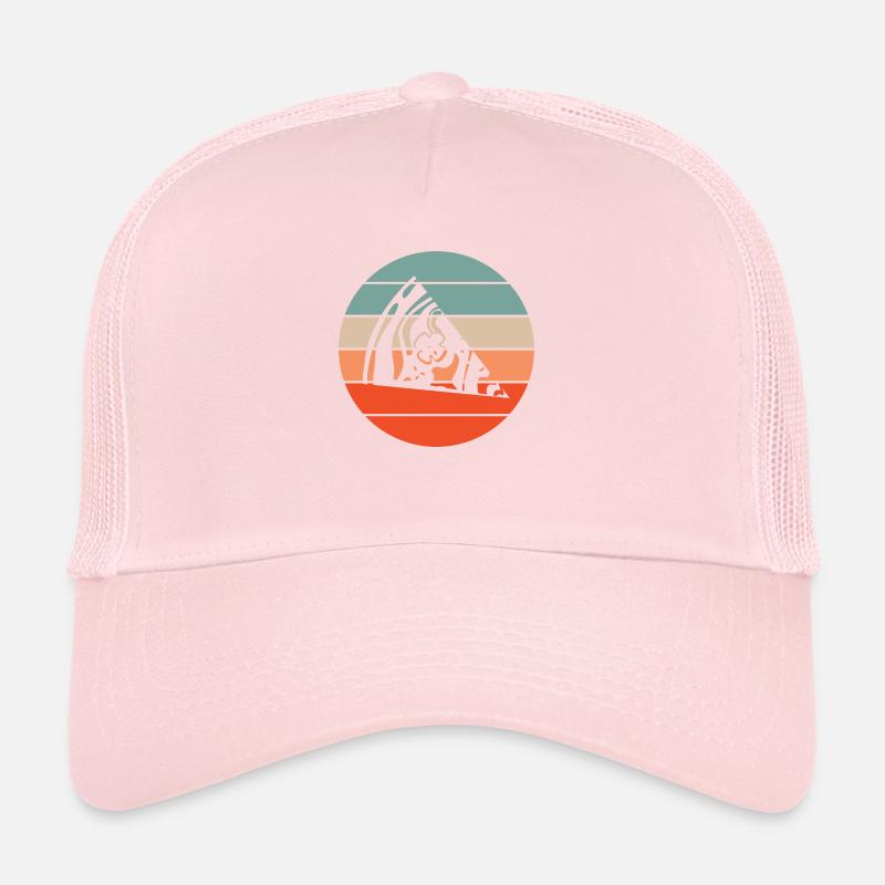 pizza retro sunset Casquette trucker 