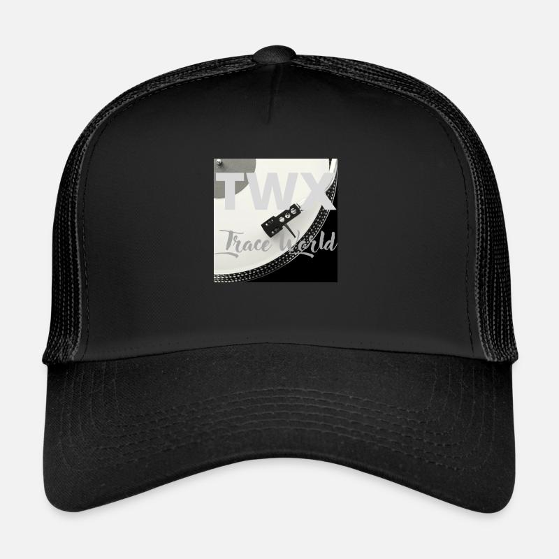 TraceWorld - Trucker Cap - Schwarz/Schwarz