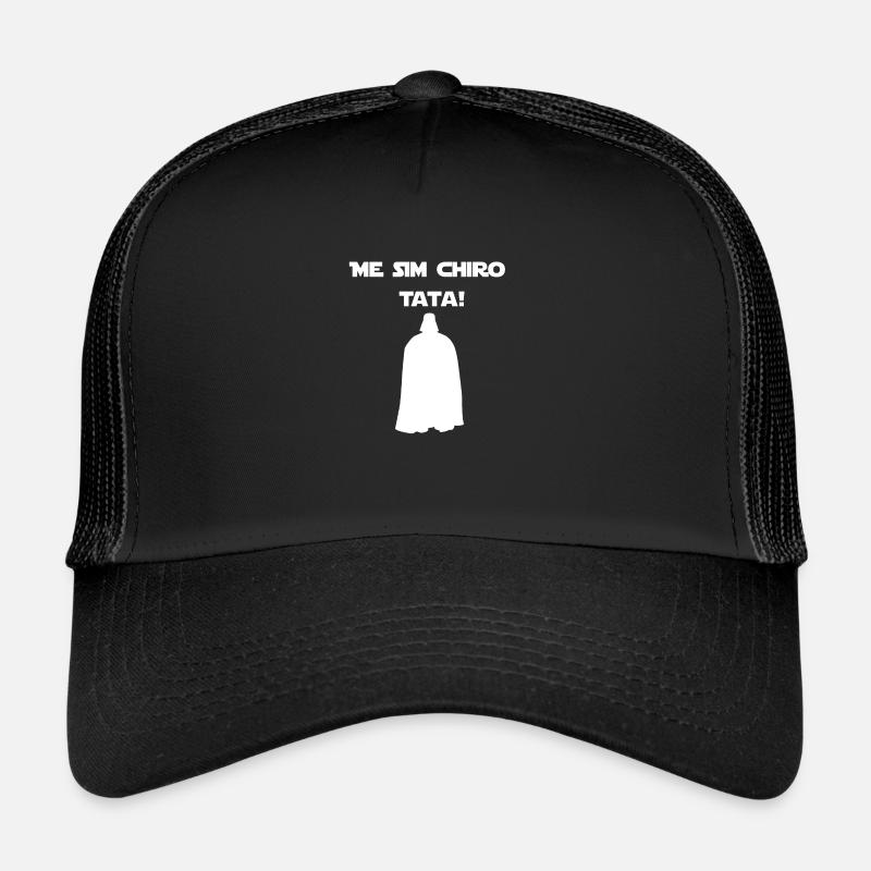 Me sim chiro Tata! (white) - Trucker Cap - black/black