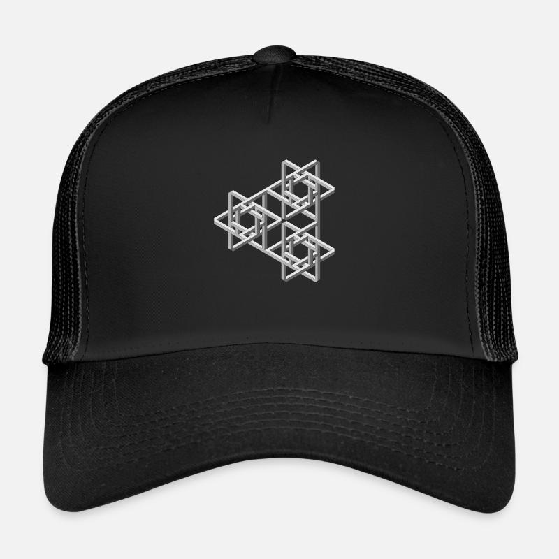 Esher-Illusion Trucker Cap