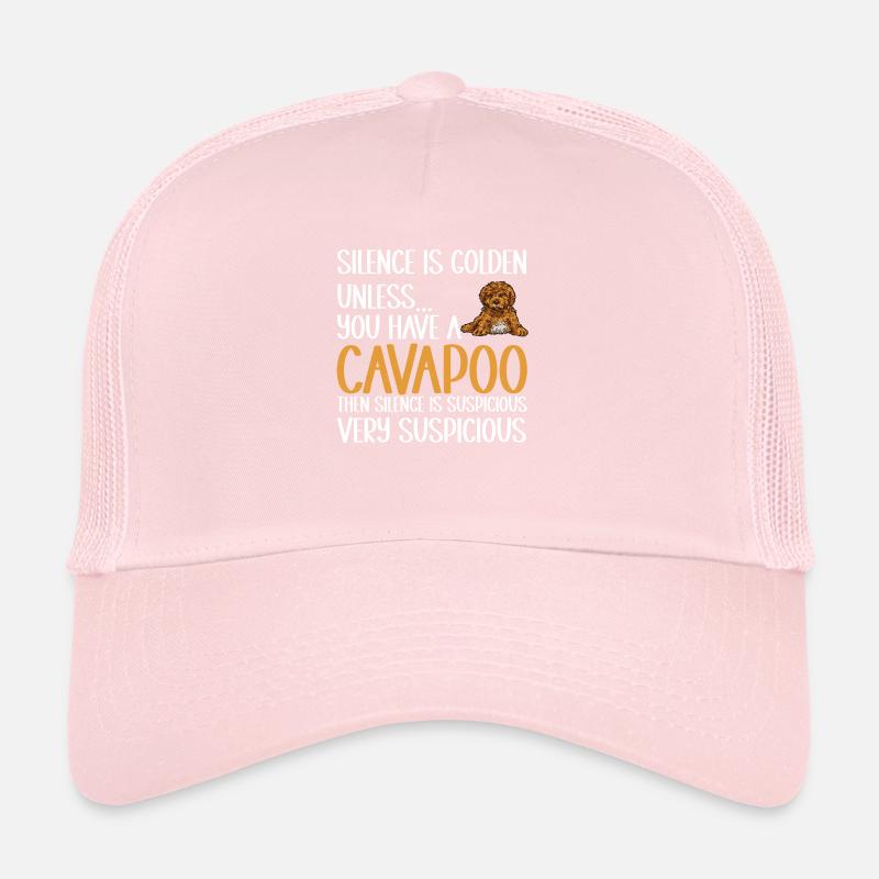 Cavapoo Cavoodle Capoodle Chien Casquette trucker 