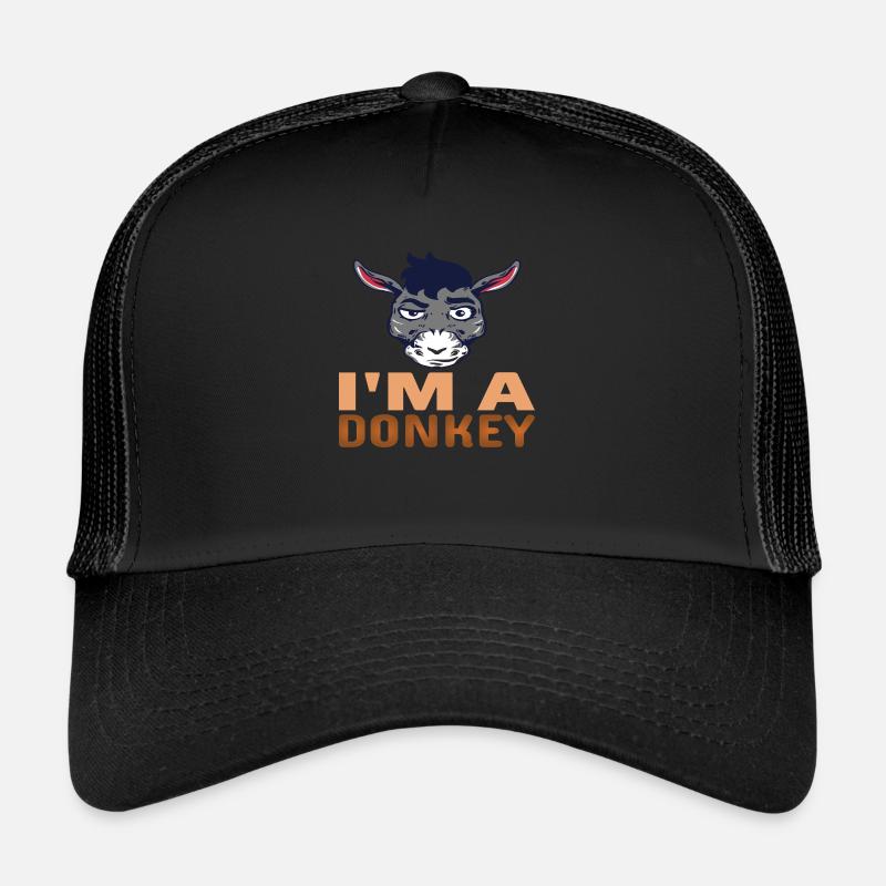 Je suis un âne Casquette trucker 
