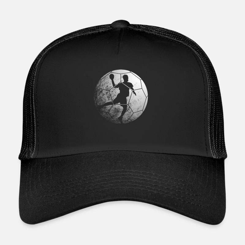 Handball - Trucker Cap - Schwarz/Schwarz