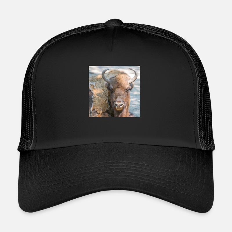 American bison Europäischer Wisent Trucker Cap