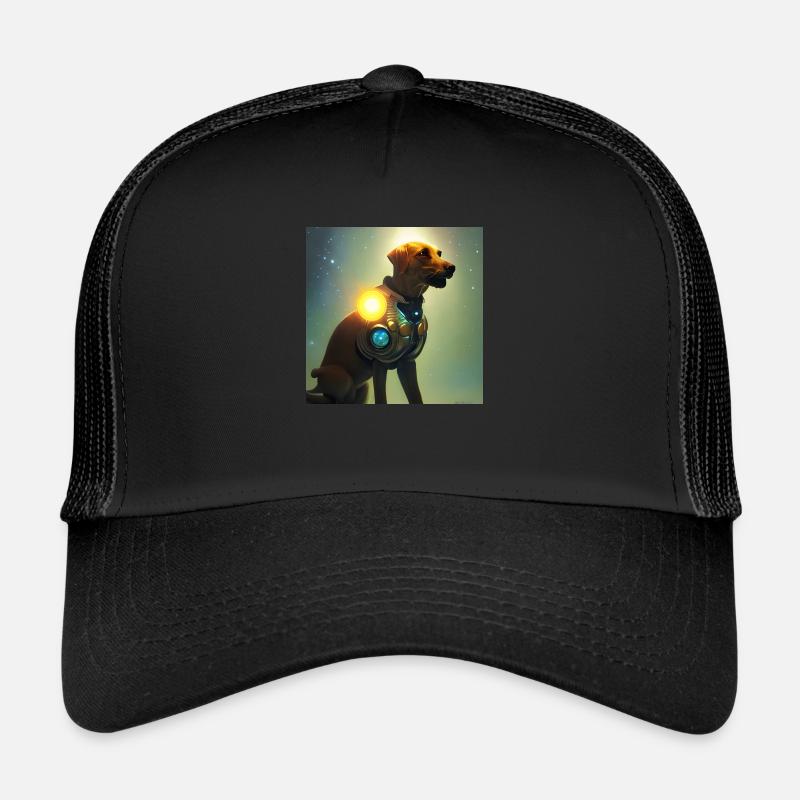 Le chien de l’univers Casquette trucker 