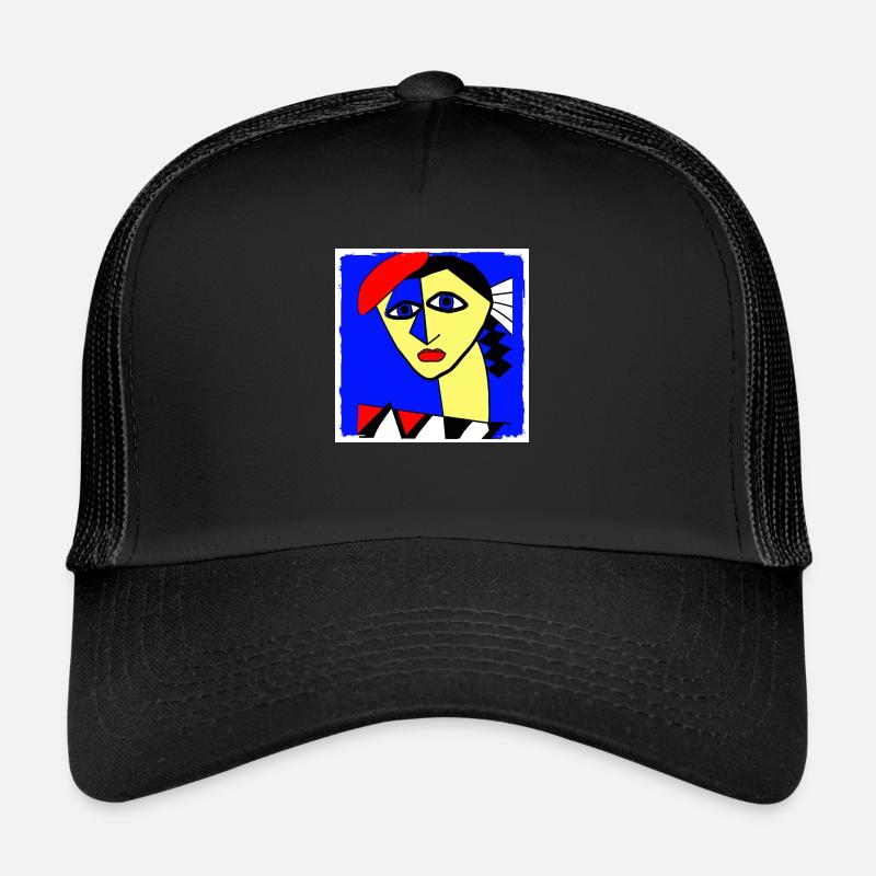 Women from paris - Casquette trucker - noir/noir