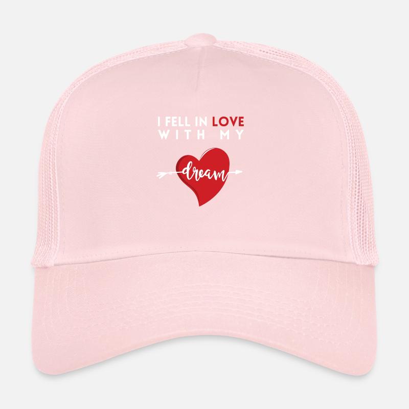 Je suis tombée amoureuse de mon rêve Casquette trucker 
