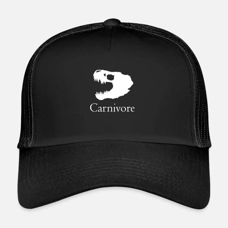 Carnivore Collect White Trucker Cap
