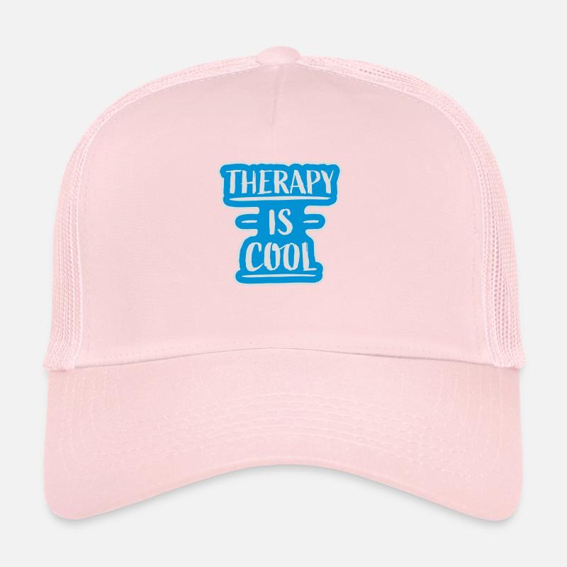 la thérapie est cool Citation Casquette trucker 