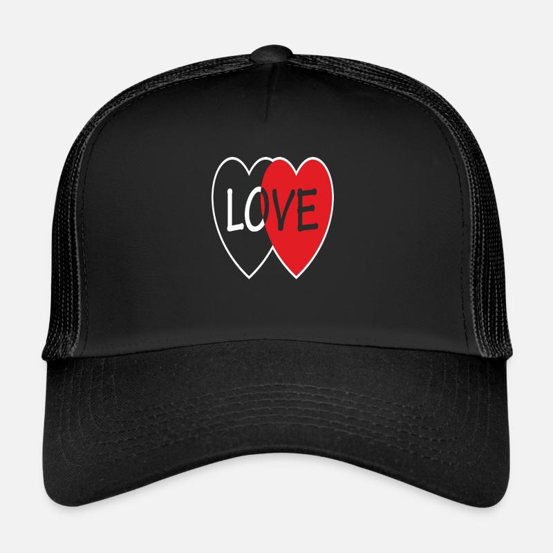J’adore la Saint-Valentin Casquette trucker 