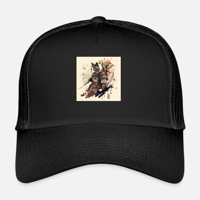 Samurai Katze Trucker Cap