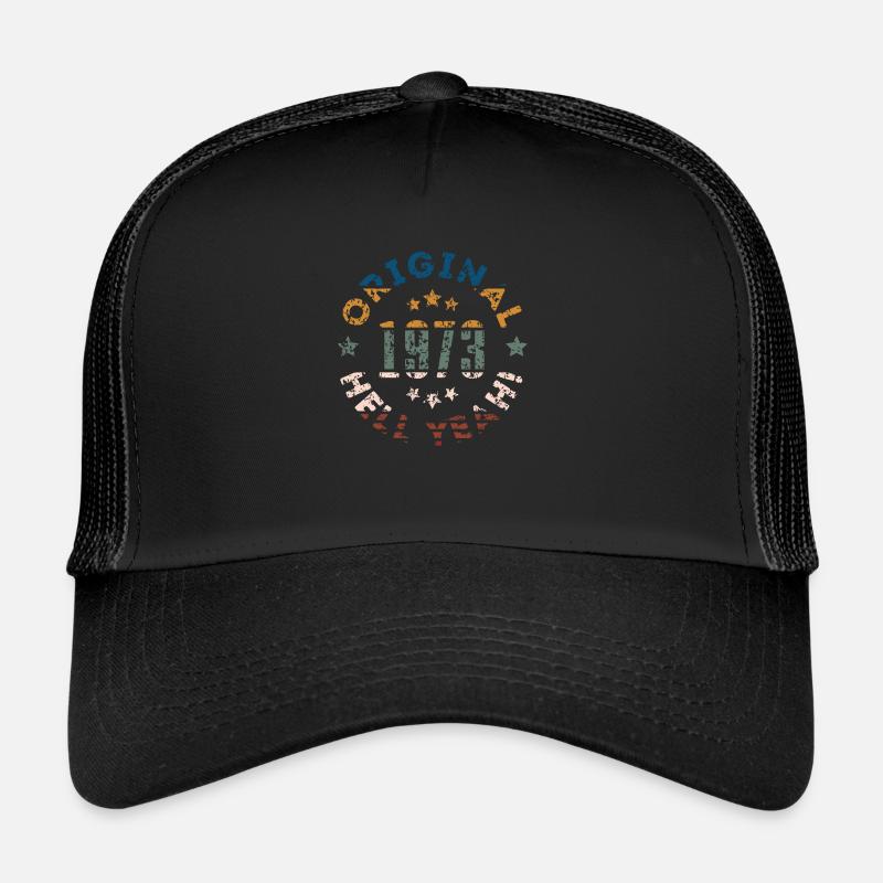 Original 1973 L’enfer oui! Casquette trucker 