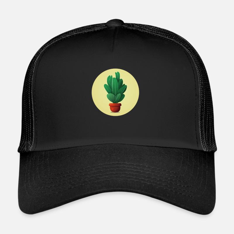 Pflanze in einem Tontopf Trucker Cap
