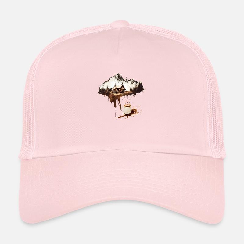 Éclaboussure de café Casquette trucker 