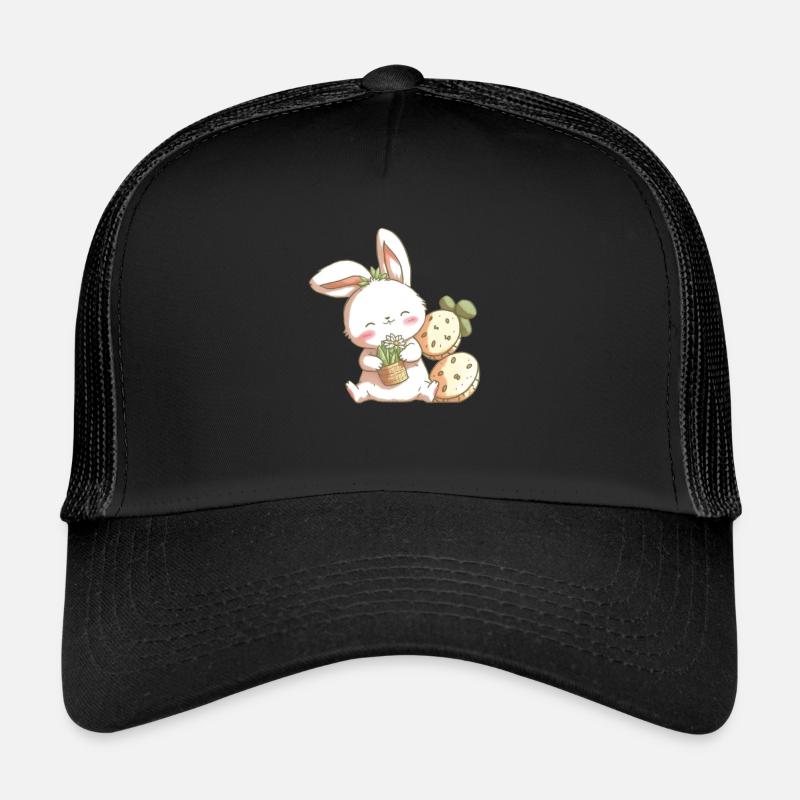 cute rabbit Trucker Cap