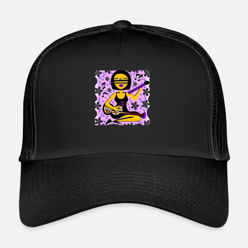 Musik Mädchen Trucker Cap
