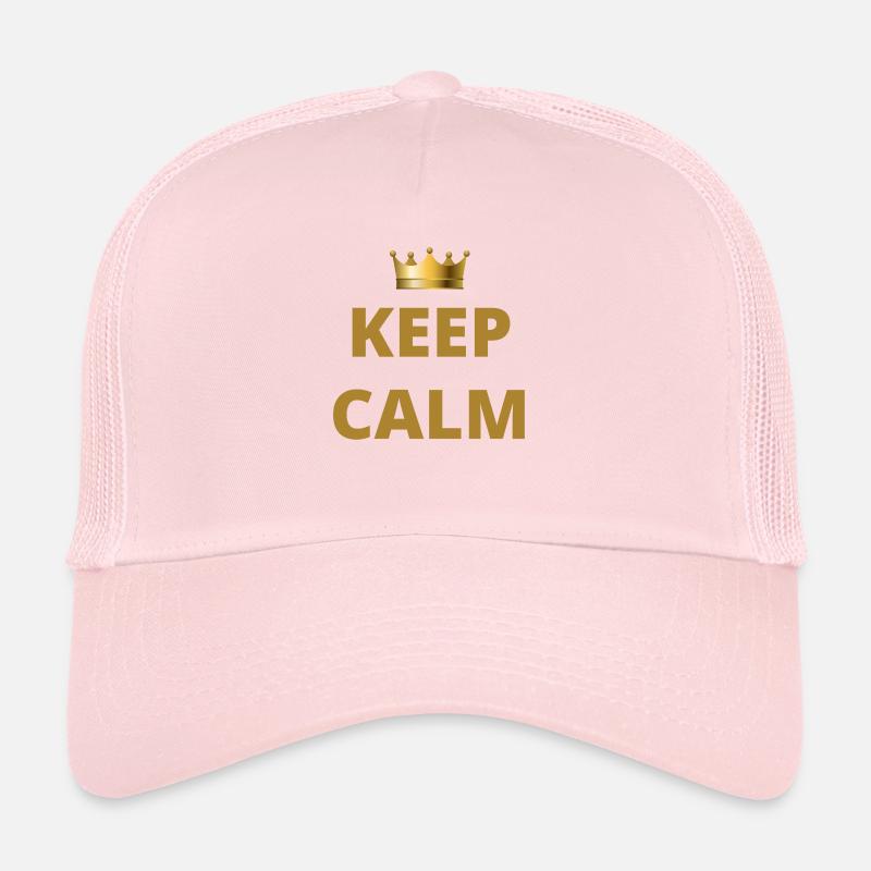 Keep Calm Crown Trucker Cap