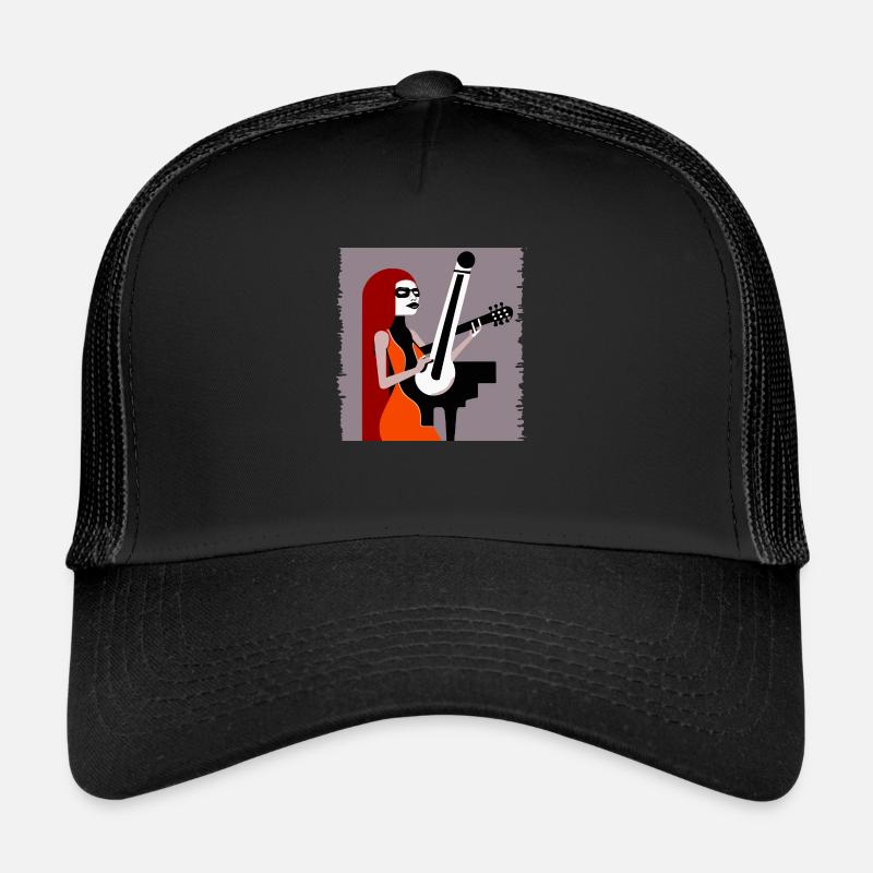 Musik Mädchen Trucker Cap