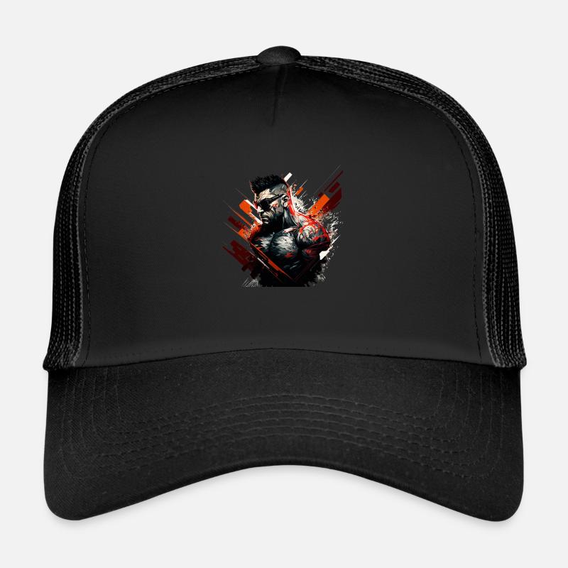 Badass anti-hero, cool daredevil Trucker Cap