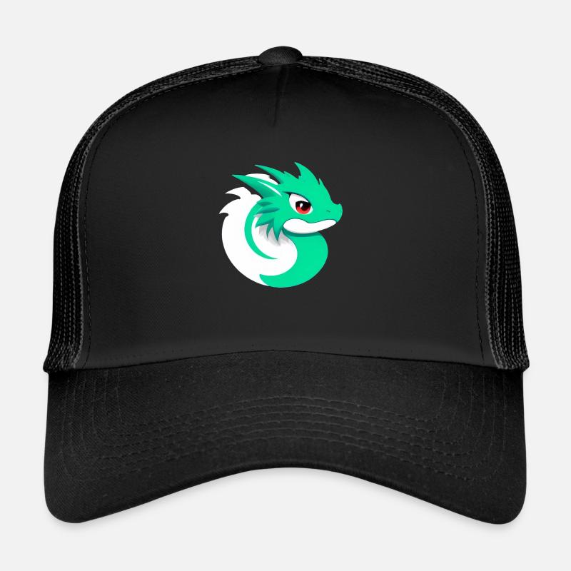 Cartoon Dragon Fire Fantasy Comic Dragon 1 Casquette trucker 