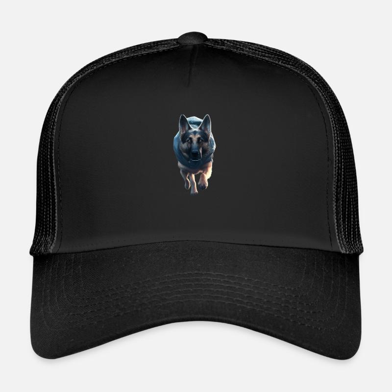 Chien avec sweat à capuche Casquette trucker 