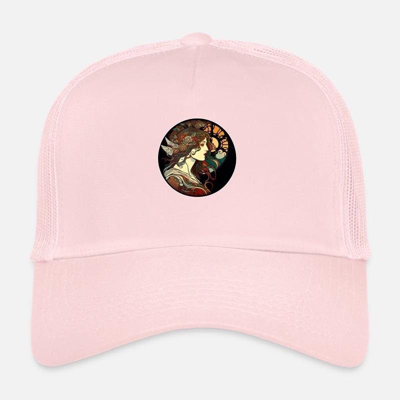 Mystischer Frauen-Jugendstil-Weg Trucker Cap