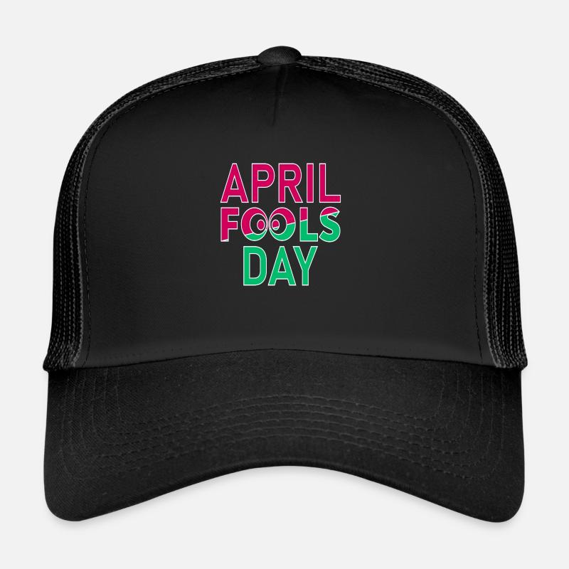 Poisson d’avril Avril Avril Casquette trucker 