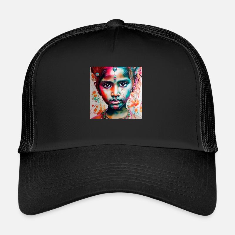 Fillette Casquette trucker 