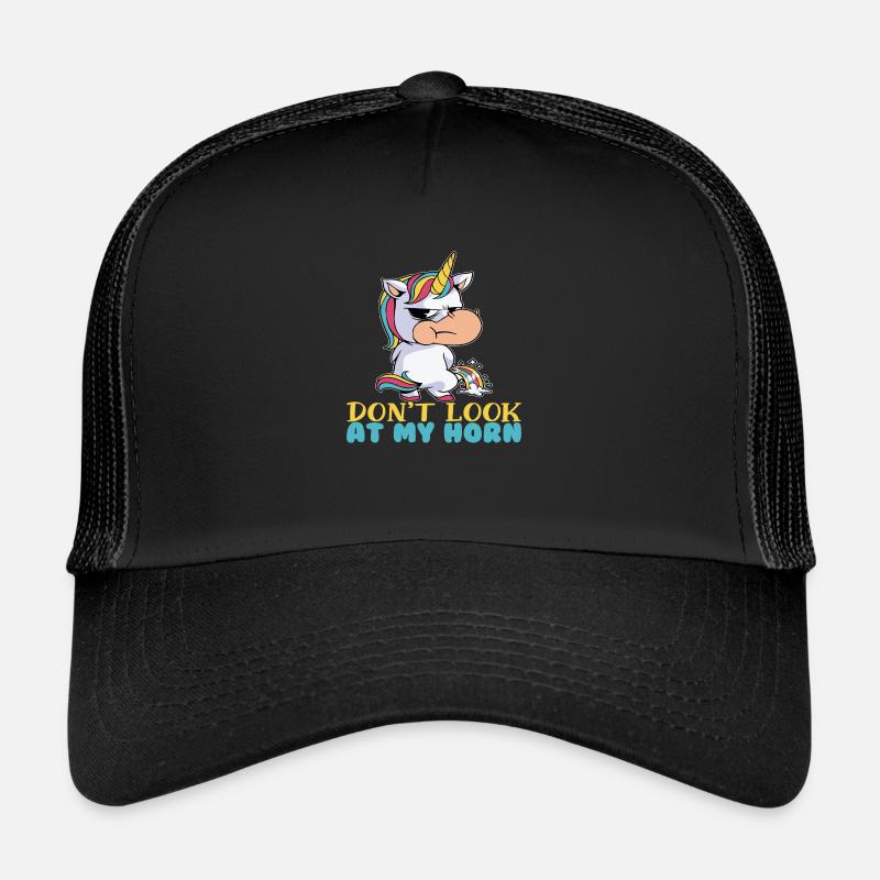 Ne regarde pas mon klaxon Casquette trucker 