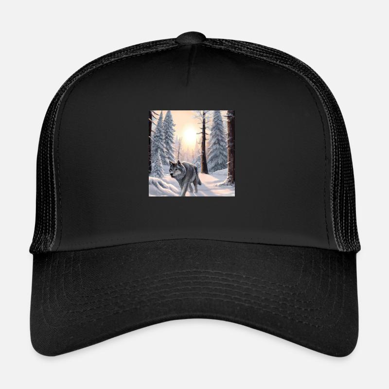 Einsamer Wolf Trucker Cap