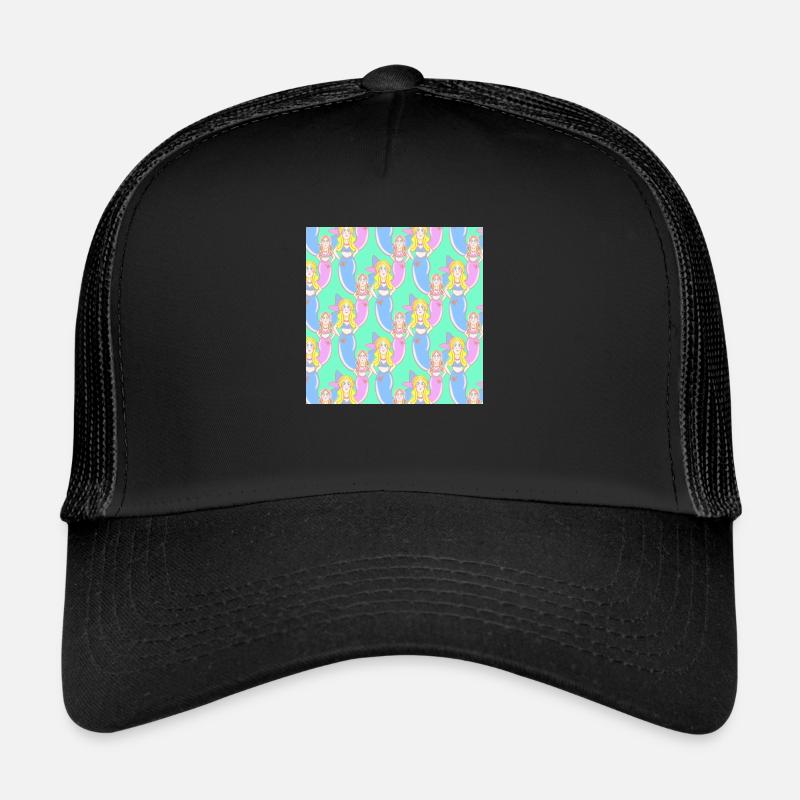 Nixen - Trucker Cap - Schwarz/Schwarz