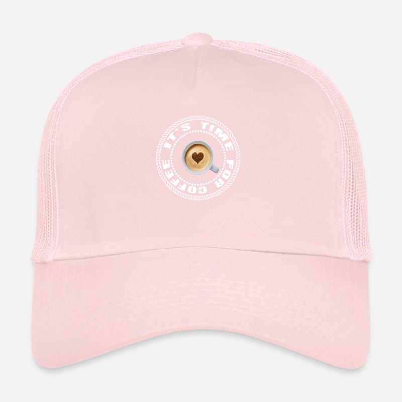 L’heure du café Casquette trucker 