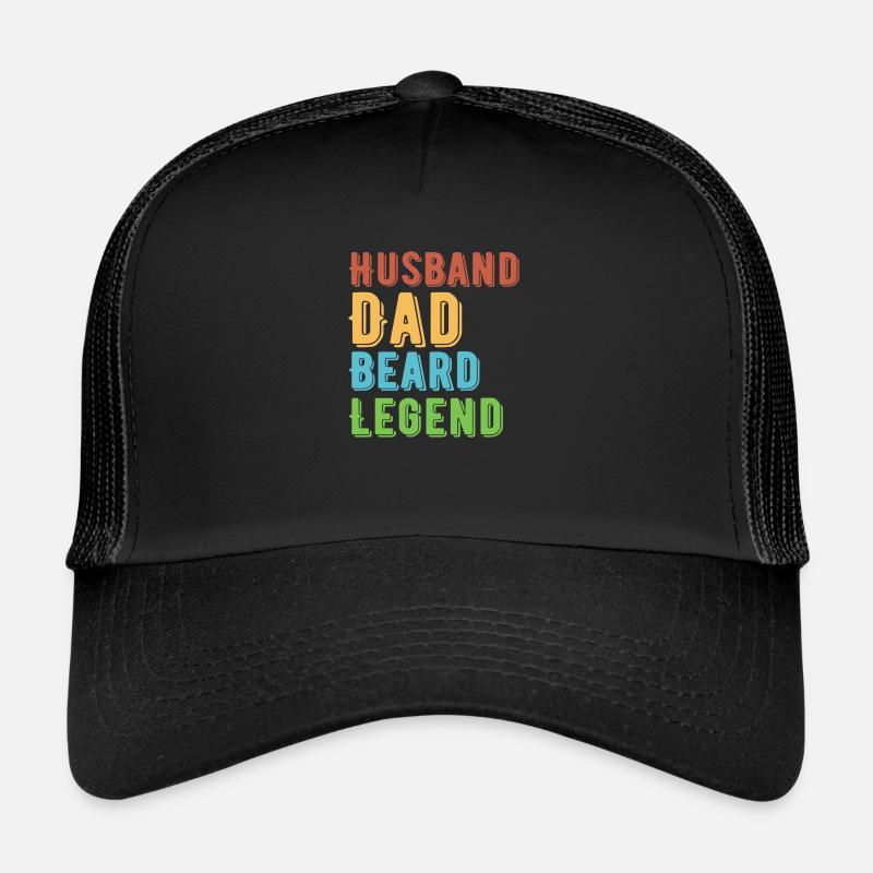 Mari Papa Barbe Légende Casquette trucker 