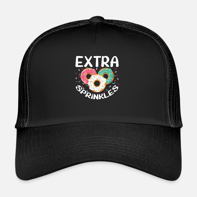 Extra Sprinkles - Funny Donut Enthusiast Sweets Trucker Cap