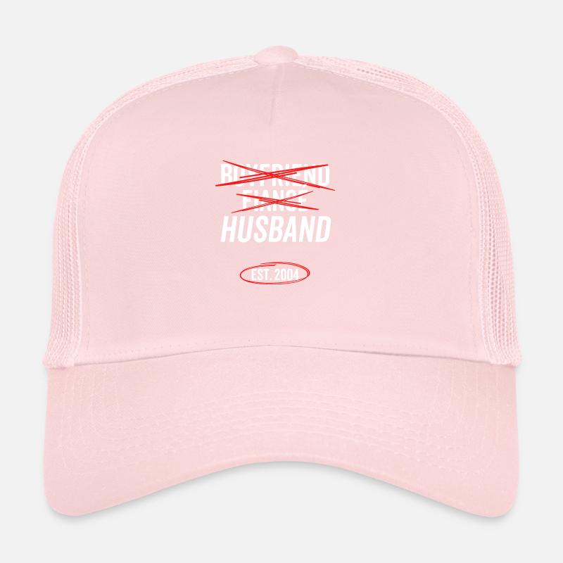 Freund Verlobter Ehemann Est 2004 Trucker Cap
