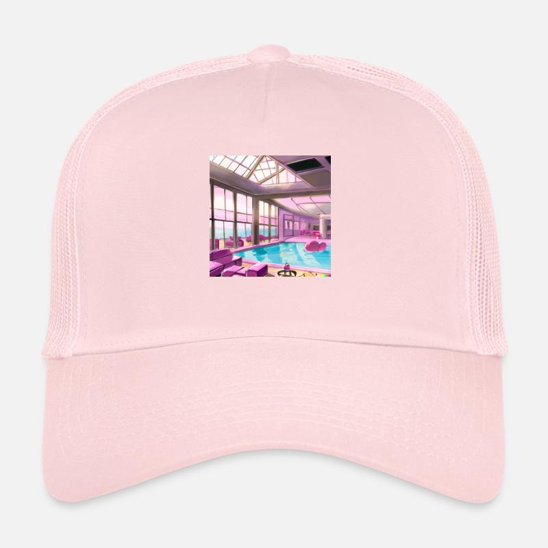 Lounge with pool Trucker Cap
