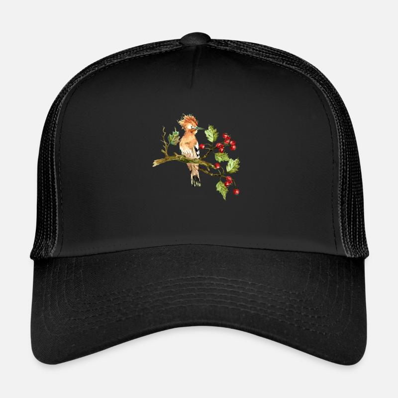 Oiseau coloré Casquette trucker 