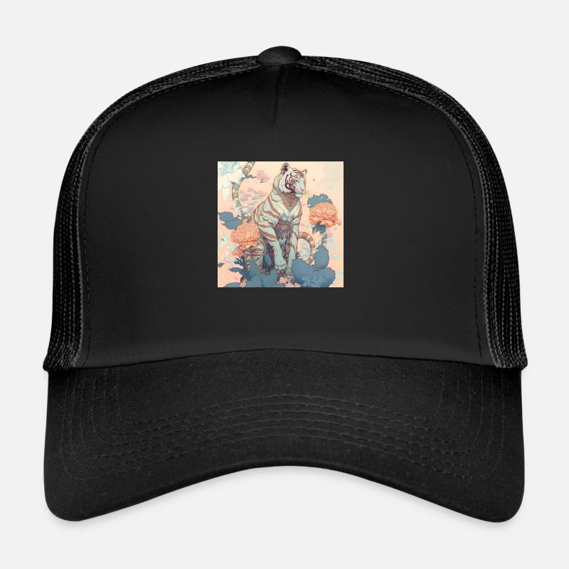 in harmony with nature tigers Trucker Cap